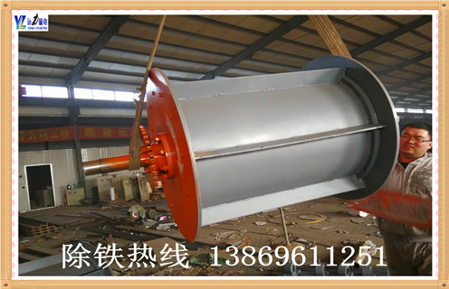 永磁滚筒磁选机，安徽永磁滚筒磁选机_安徽永磁滚筒磁选机结构图多少钱一台，安徽永磁滚筒磁选机磁块安装内部结构图