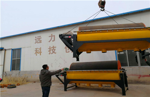 高强磁磁选机，湖南高强磁磁选机报价及工作原理_湖南高强磁磁选机报价分选运行视频