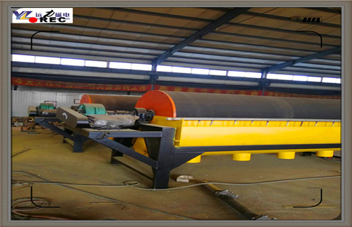 永磁筒式磁选机，云南CTB-618永磁筒式磁选机_远力云南CTB-618永磁筒式磁选机结构批发的结构磁场分布图